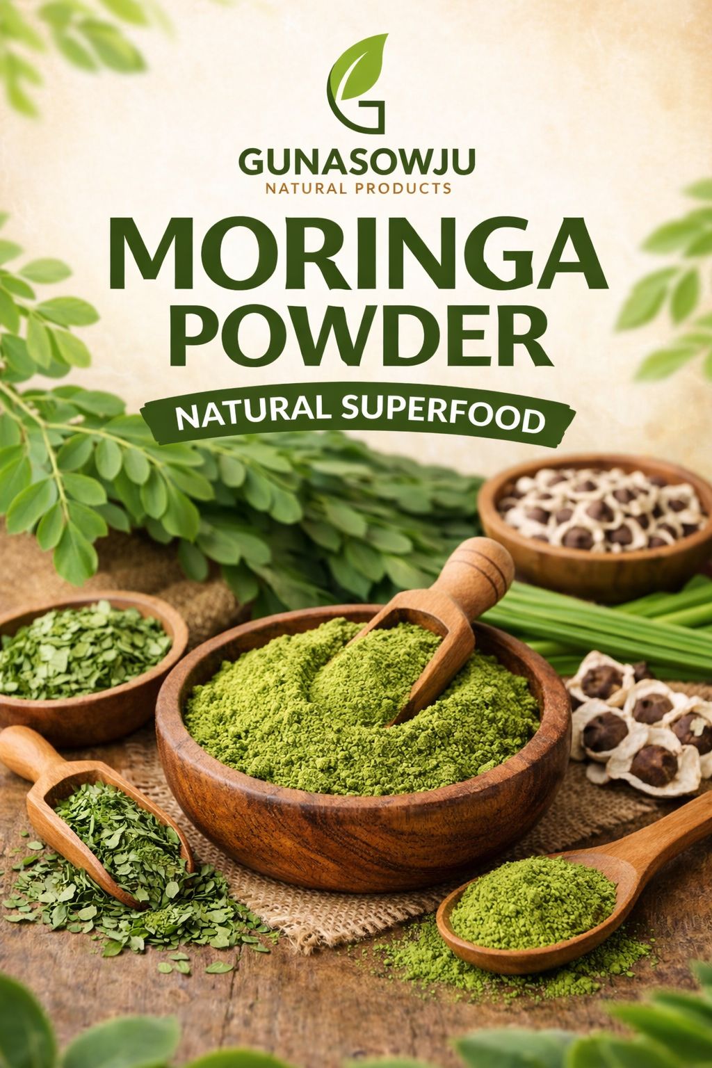 Gunasowju Moringa Powder